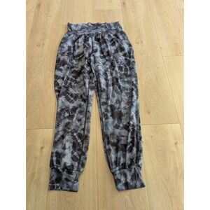 Athleta Salutation Printed Jogger Small Pull On Stretch Women 26"